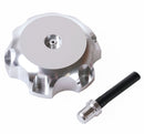 Fuel Cap MX With Vent Valve Yamaha YZ 03> Kawa KX250 05> Silver Fits 57mm OD Thread