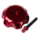Fuel Cap MX With Vent Valve CR / KX / KXF / RM / RMZ Red Fits 50mm OD Thread