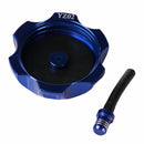Fuel Cap MX With Vent Valve YZ >02 Blue Fits 62mm OD Thread