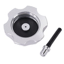 Fuel Cap MX With Vent Valve KTM Husky Silver Fits 47mm OD Thread