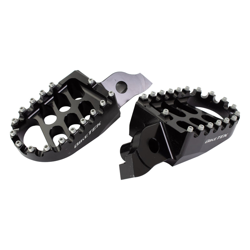 MX Forged Wide Platform Footpegs For Suzuki Black