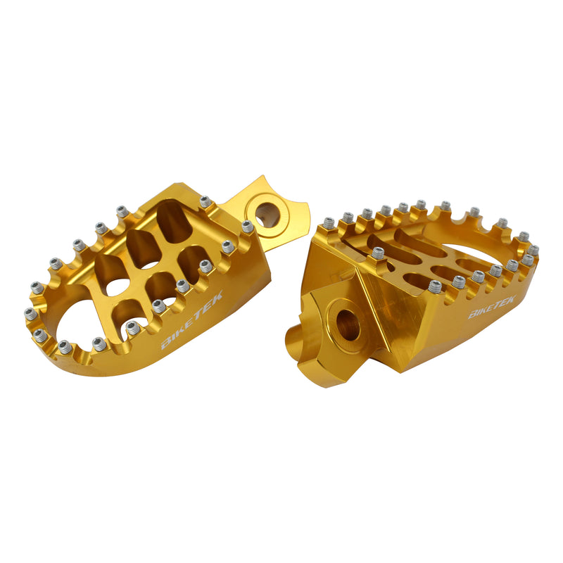 MX Forged Wide Platform Footpegs For Suzuki Gold