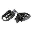 MX Forged Wide Platform Footpegs For Kawasaki Black