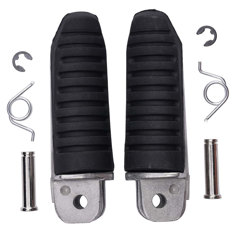 Footpeg OEM Replacement Suzuki Front With Rubber Aluminium [MCA-FR040]