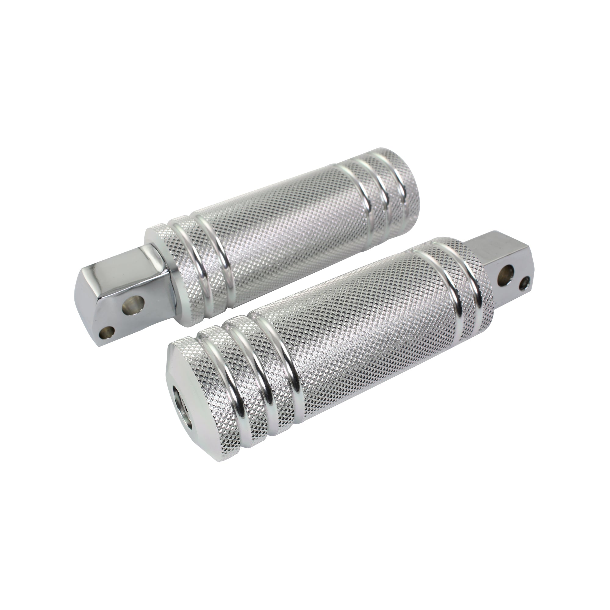 Bike It Universal Footpegs Billet Driver Peg Large Chrome