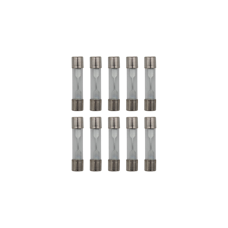 15AMP 25 MM Glass Fuses - Pack Of 10