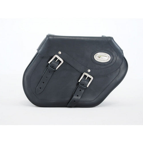 Leather Saddlebags Black HCL154 - 38 Liters