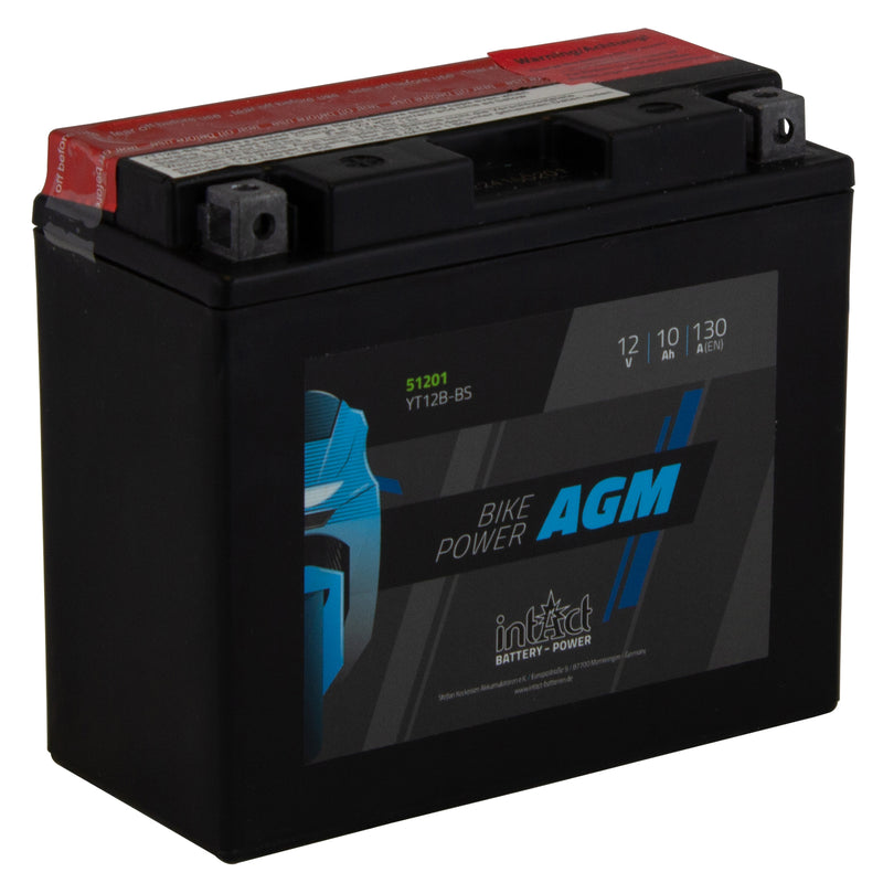 Maintenance Free AGM Bike-Power Battery YT12B-BS