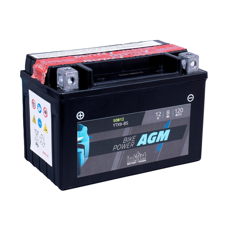 Maintenance Free AGM Bike-Power Battery YTX9-BS