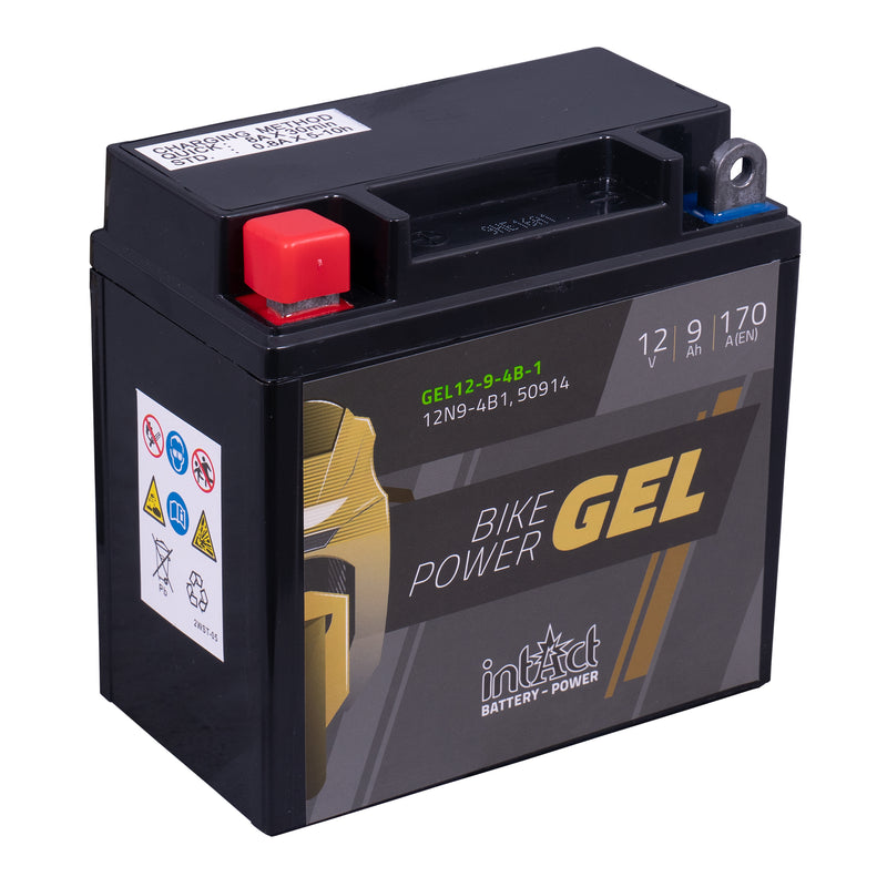 Gel Bike-Power Battery 12N9-4B1 / 50914