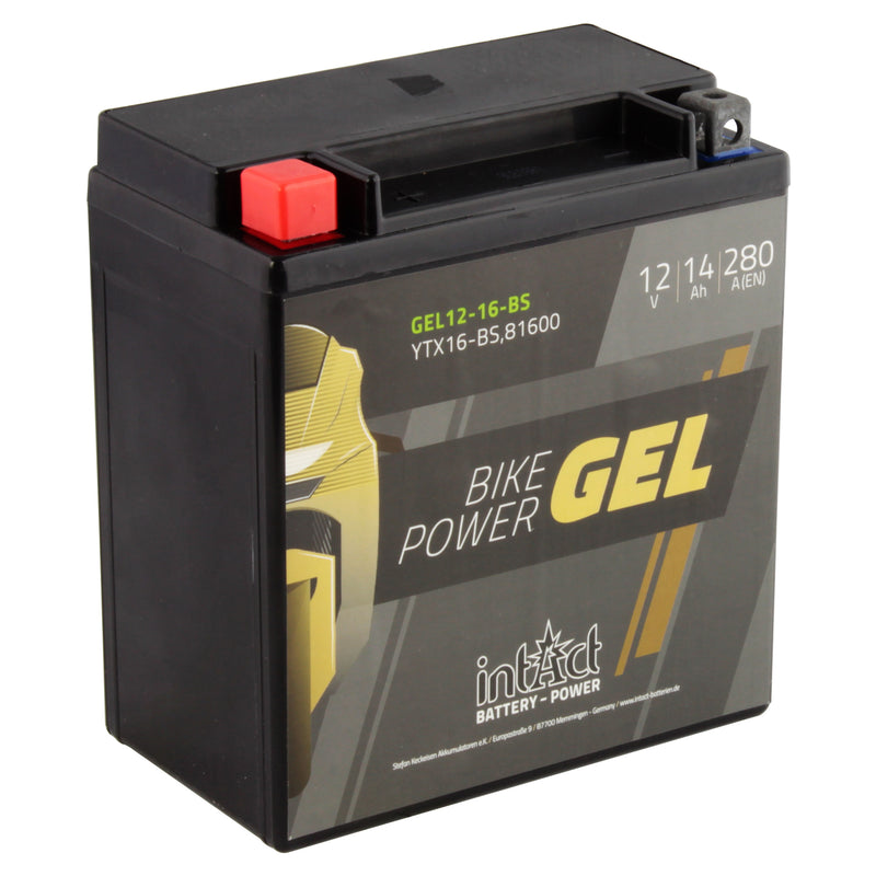 Gel Bike-Power Battery YTX16-BS / 81600