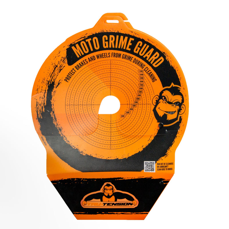 Motorcycle Grime Guard Orange