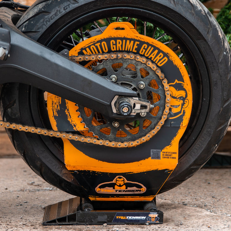 Motorcycle Grime Guard Orange