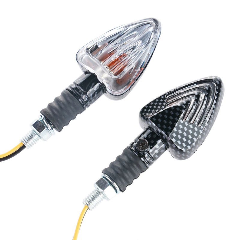 Arrow Indicators With Carbon Effect Body And Clear Lens