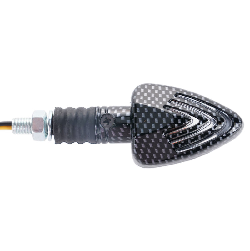 Arrow Indicators With Carbon Effect Body And Clear Lens