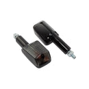 Long Stem Mini Indicators With Black Body And Smoked Lens