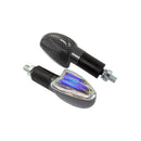 Long Stem Mini Spear Indicators With Carbon Look Body And Iridium Lens