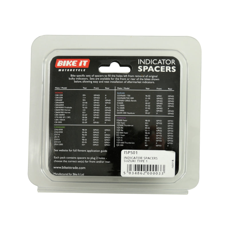 Indicator Spacers -