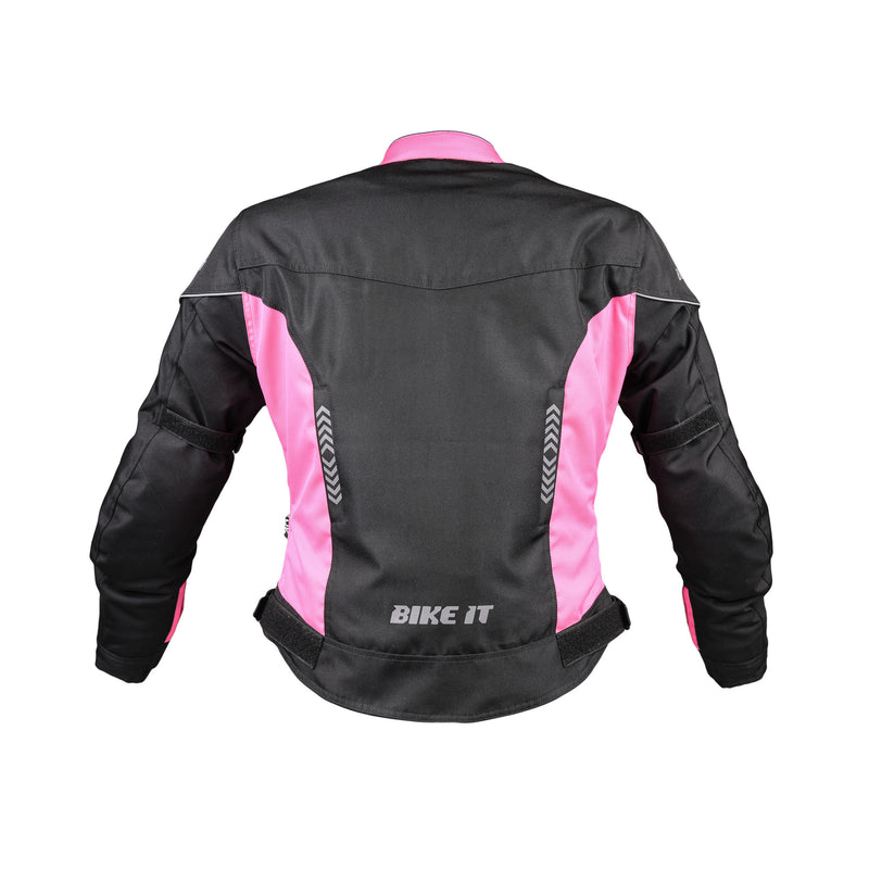 Insignia Ladies Motorcycle Jacket Pink