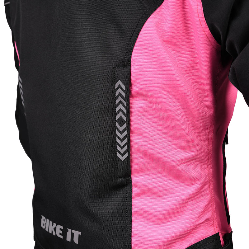 Insignia Ladies Motorcycle Jacket Pink