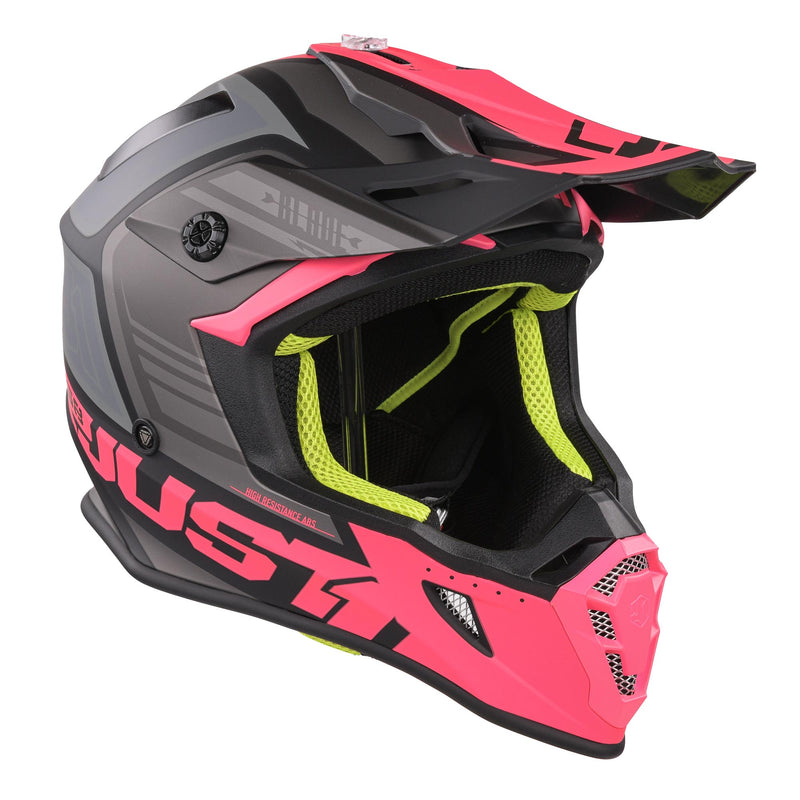 J38 MX Helmet Blade Matt Fluo Fuchsia / Black