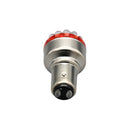 12V Red LED Bulb Bay15D