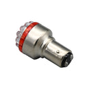 12V Red LED Bulb Bay15D