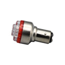 12V Red LED Bulb Bay15D