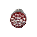 12V Red LED Bulb Bay15D