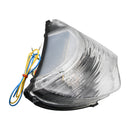 LED Rear Tail Light With Clear Lens And Integral Indicators For Honda CBR600 '99-'07