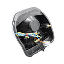 LED Rear Tail Light With Clear Lens And Integral Indicators -