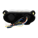 LED Rear Tail Light With Clear Lens And Integral Indicators -