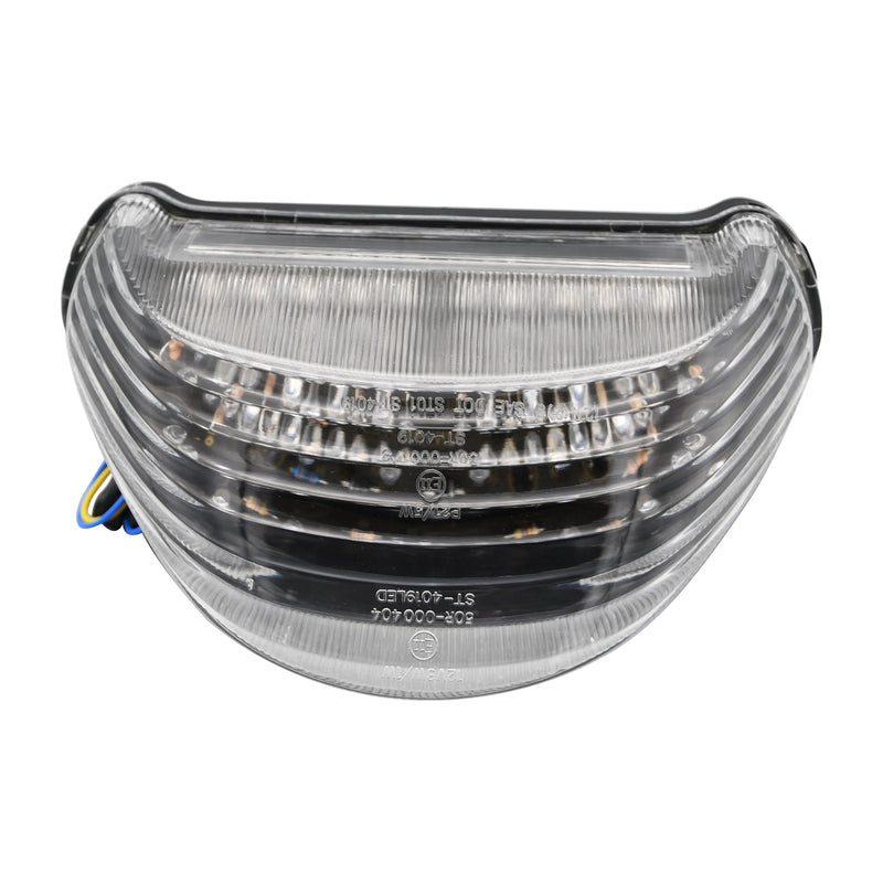 LED Rear Tail Light With Clear Lens And Integral Indicators -