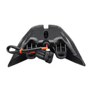 LED Rear Tail Light With Cool Grey Lens -