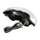 LED Rear Tail Light With Clear Lens And Integral Indicators For Suzuki TL1000R '98-'04