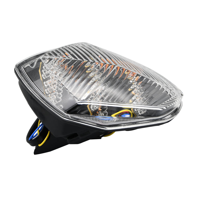 LED Rear Tail Light With Clear Lens And Integral Indicators -