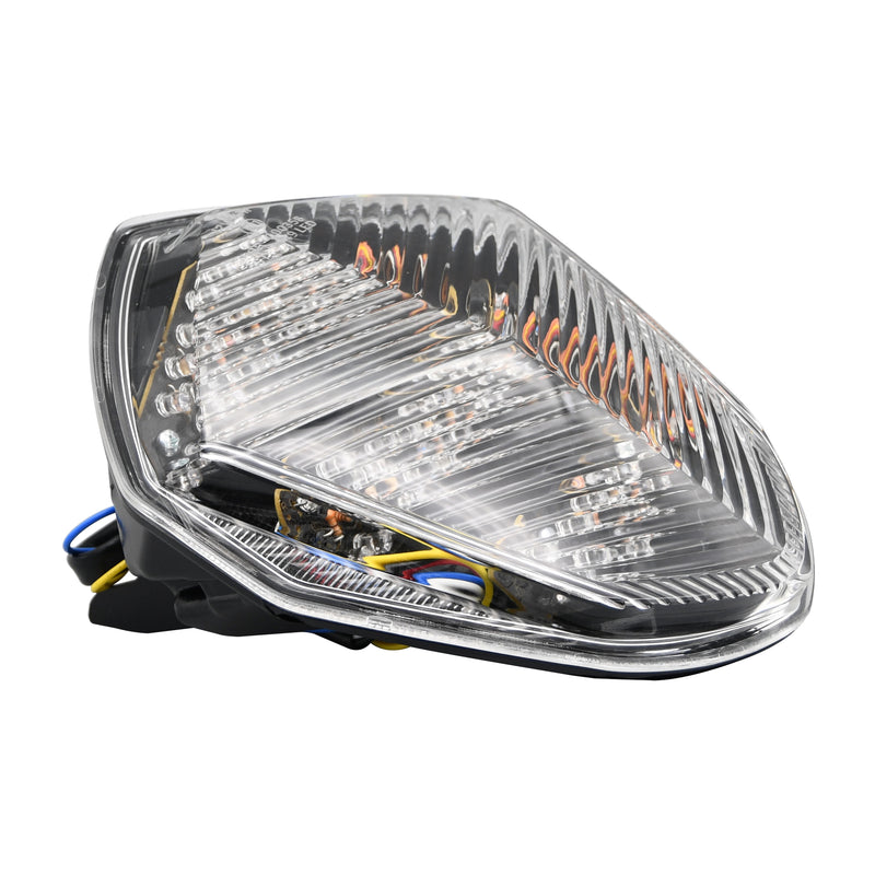 LED Rear Tail Light With Clear Lens And Integral Indicators -