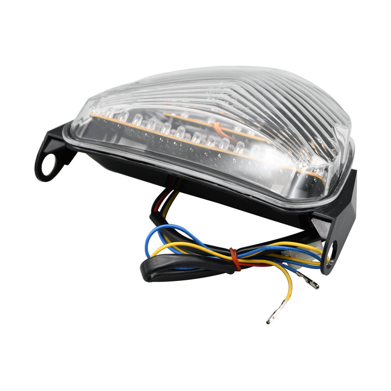 LED Rear Tail Light With Clear Lens And Integral Indicators -