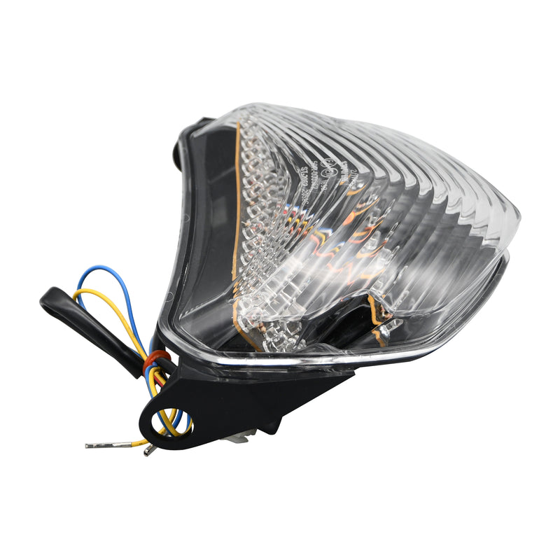 LED Rear Tail Light With Clear Lens And Integral Indicators -