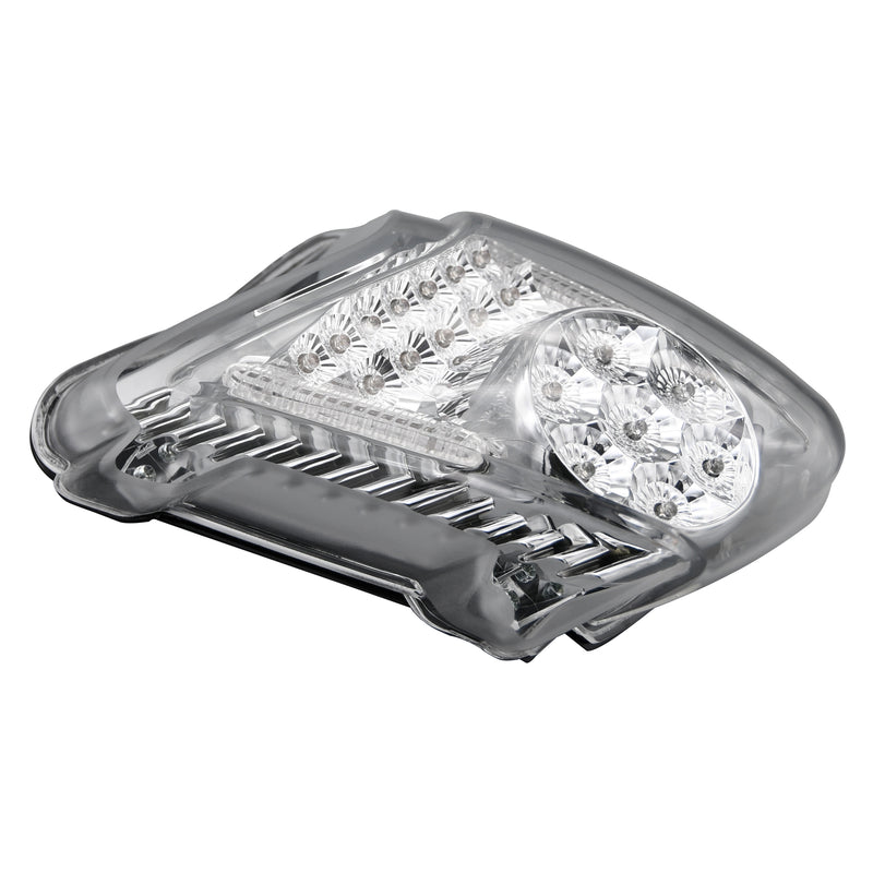 LED Rear Tail Light With Clear Lens And Integral Indicators -