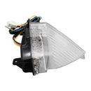 LED Rear Tail Light With Clear Lens And Integral Indicators -