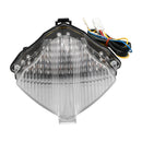 LED Rear Tail Light With Clear Lens And Integral Indicators -