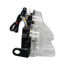 LED Rear Tail Light With Clear Lens And Integral Indicators For Yamaha YZF-R6 '01-'02