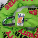 Sold Secure Gold Approved 12 MM X 1.8 M Square Chain With Shackle Lock