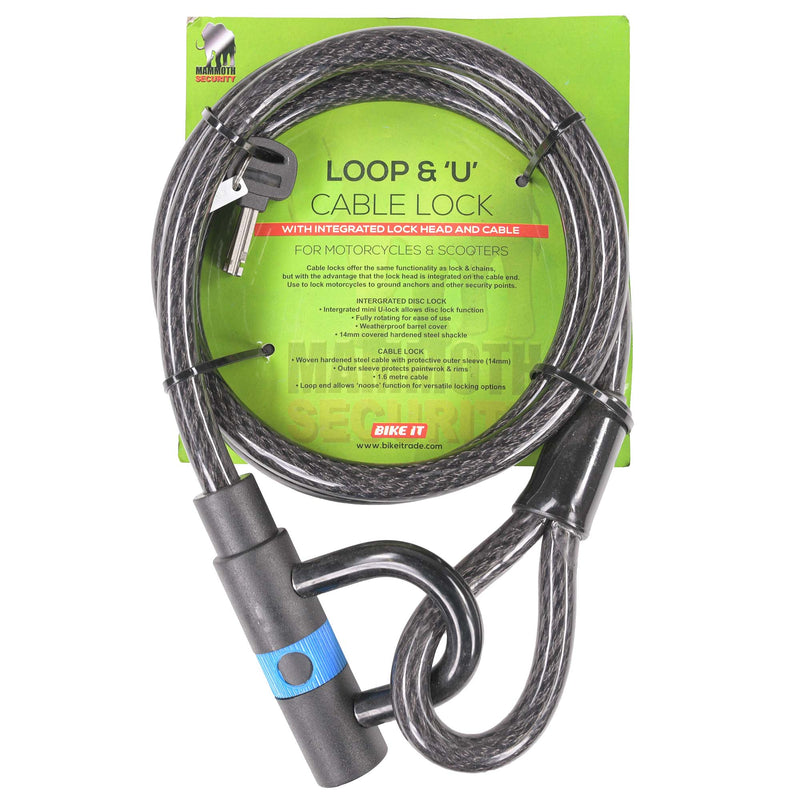 Loop & "U" Cable Lock