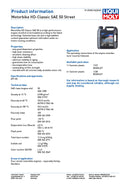 4 Stroke Mineral HD-Classic Street SAE 50 Oil