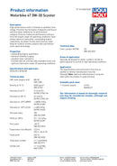 4 Stroke Semi Synthetic Scooter 0W-30 Oil