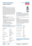 Dot 5.1 Brake Fluid Bottle - 3092
