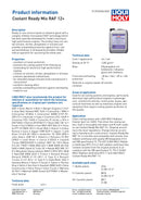 RAF12 Plus Coolant Ready Mix - 8811