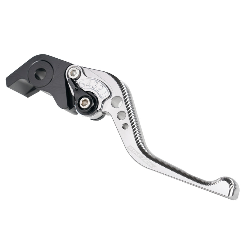 Adjustable CNC Brake Lever Short Titanium / Black Adjuster -